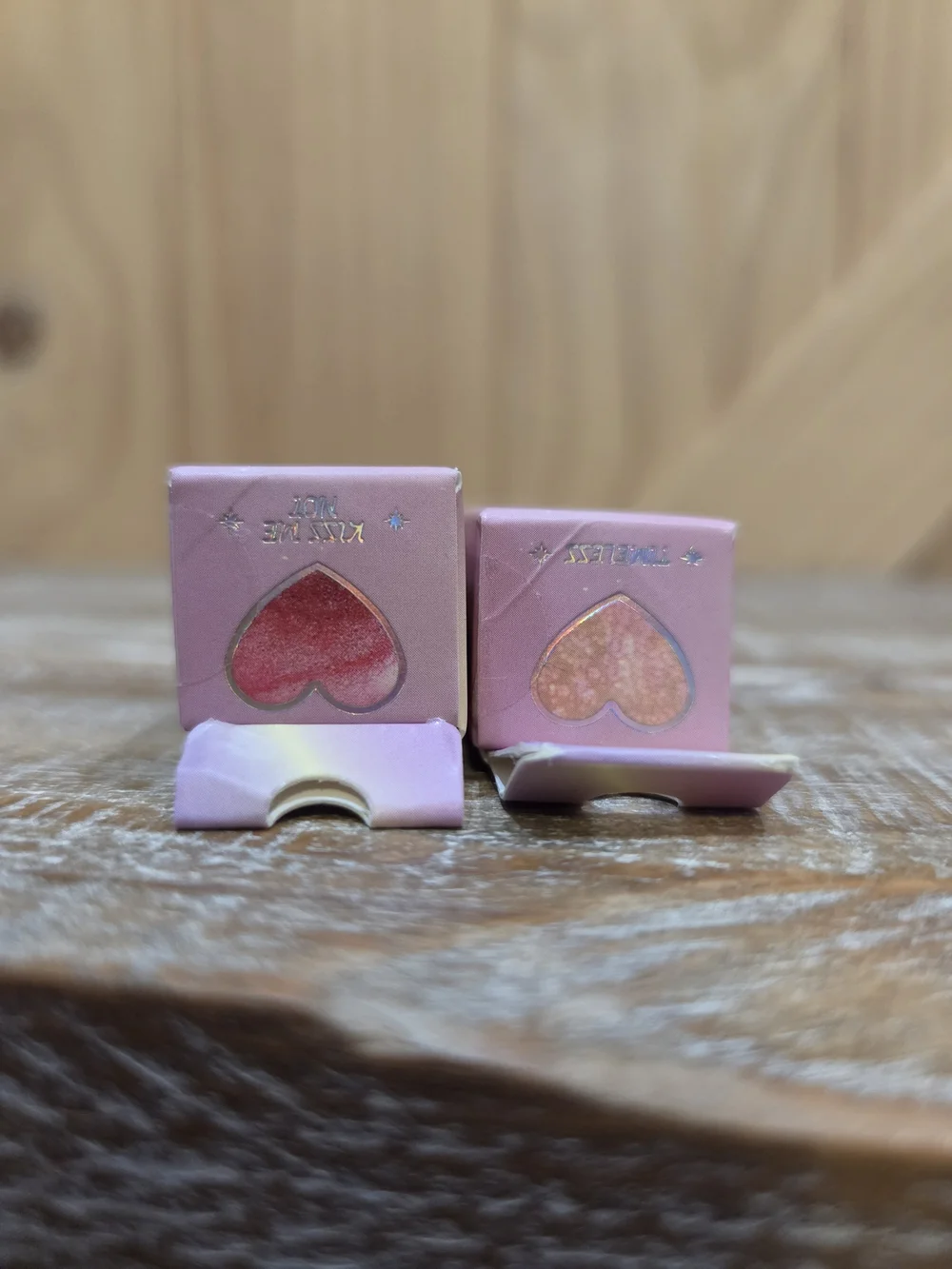 NIB | Set Of 2 Kara Beauty Starcrossed Shimmer Glitter Lip Gloss